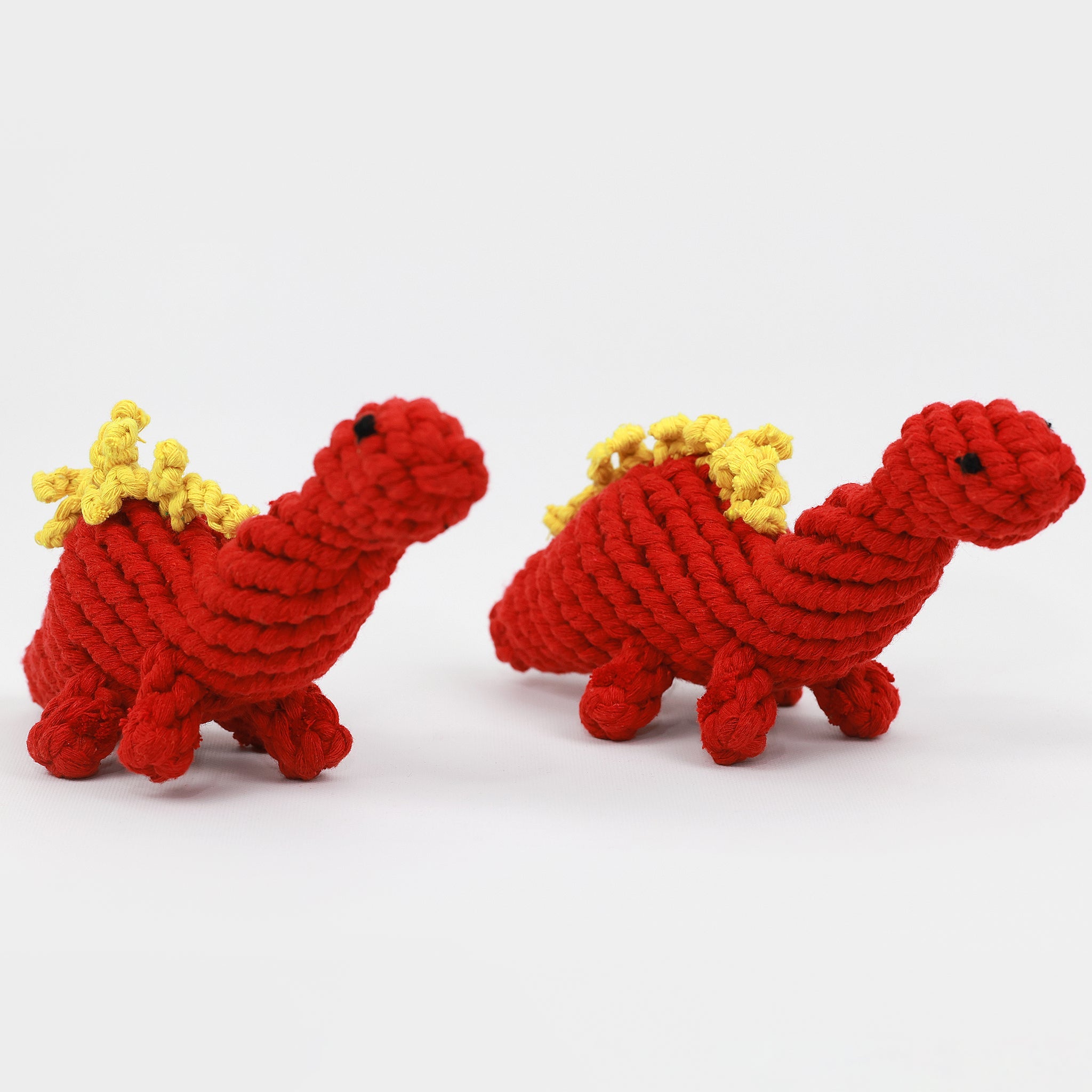 Ruby the Red Dinosaur Rope Toy-0