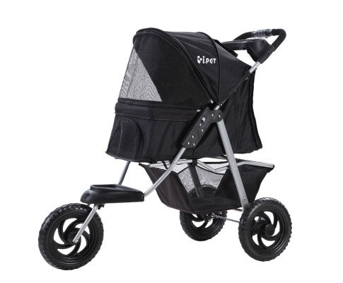 Foldable Large Pet Stroller & Carrier-0