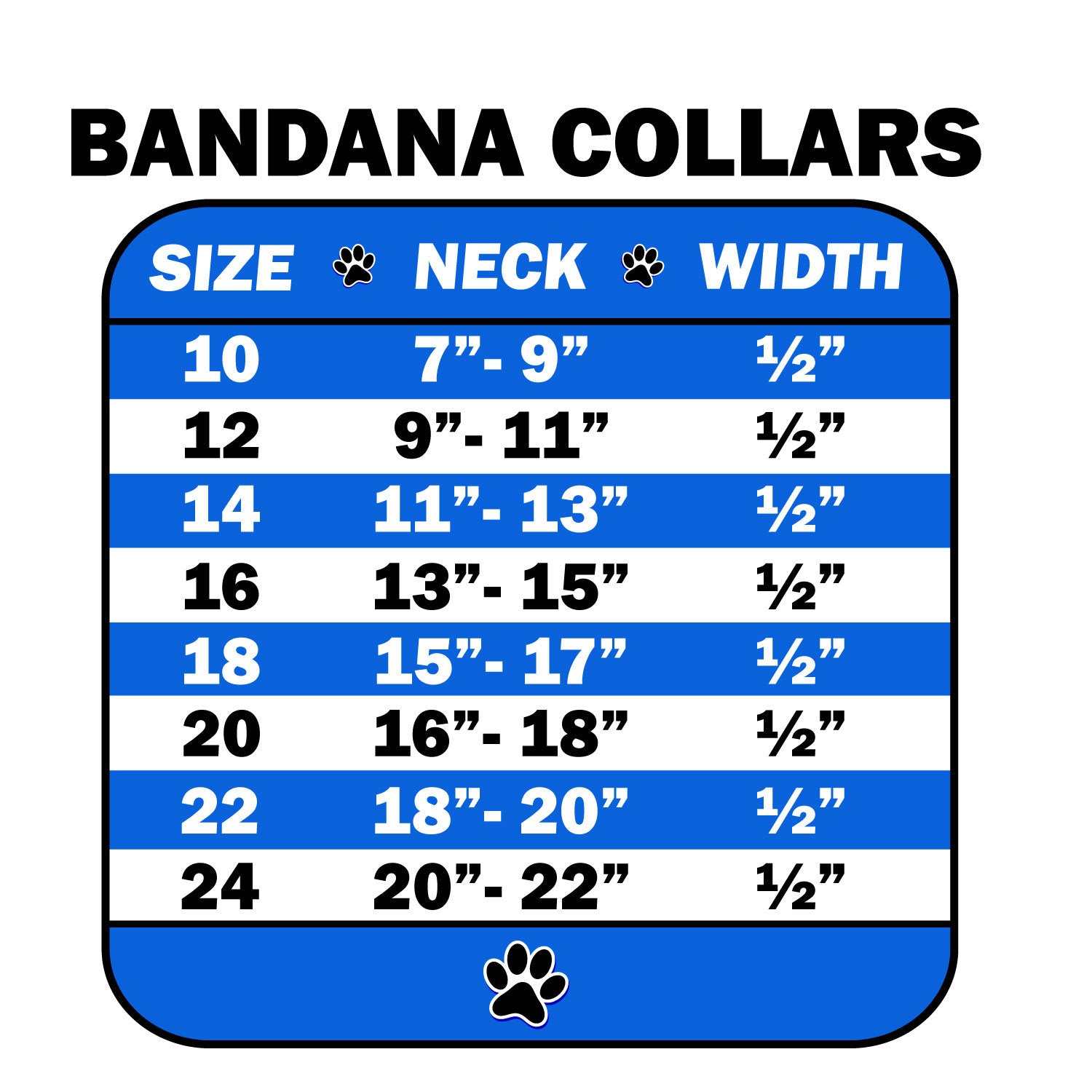 Pet and Dog Bandana Collar, 