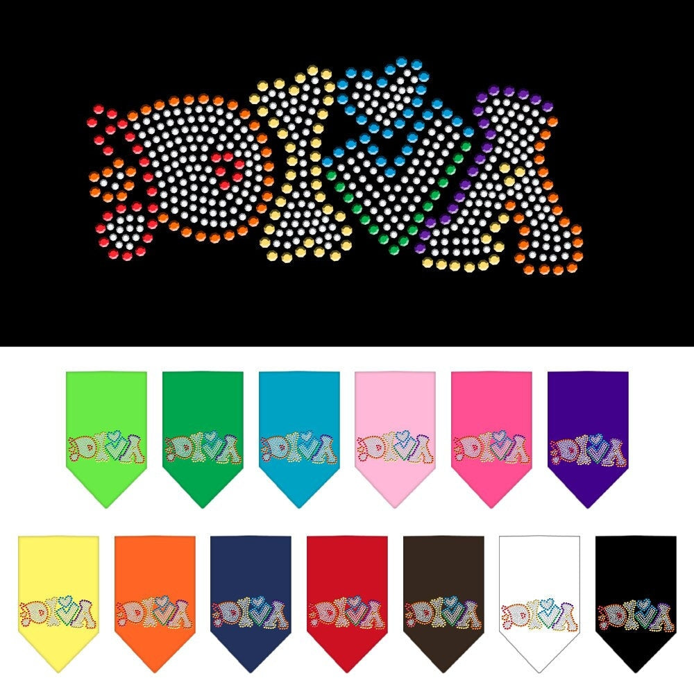 Pet and Dog Bandana Rhinestone, 