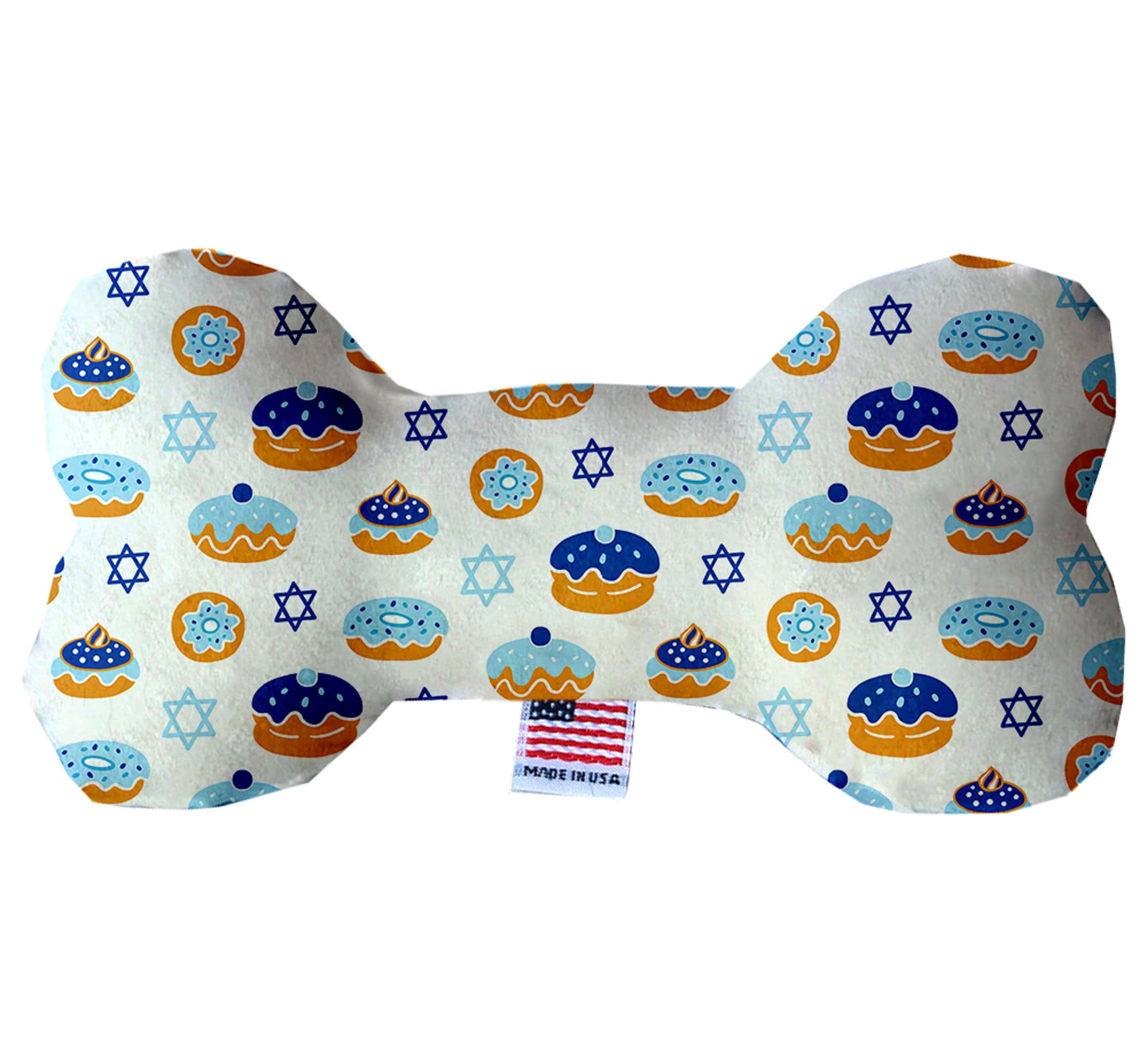 Hanukkah Pet & Dog Plush Bone Toy, 